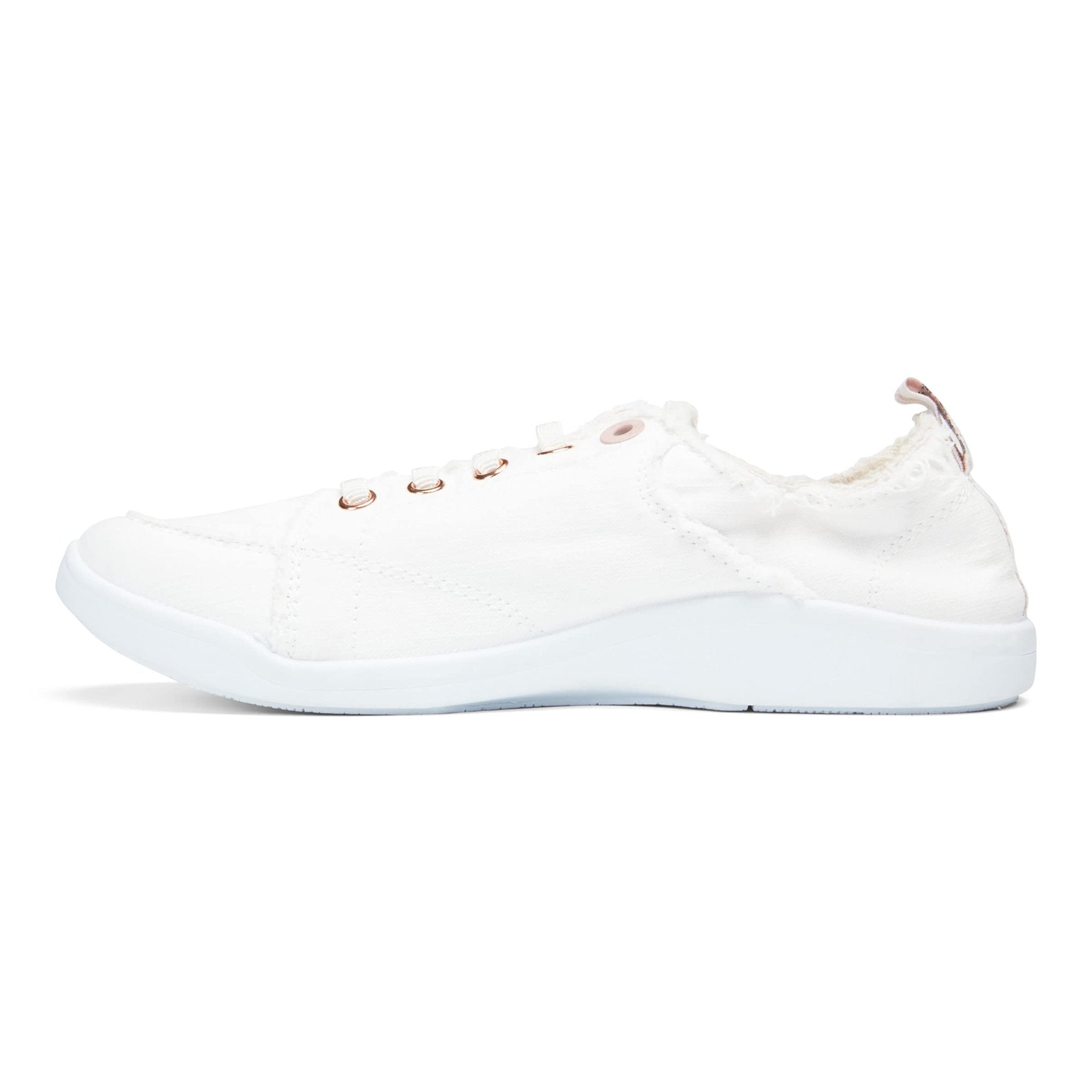 VIONIC Beach Pismo Lace - Up Sneaker - Women's Cream Canvas Shoe Deals Outlet