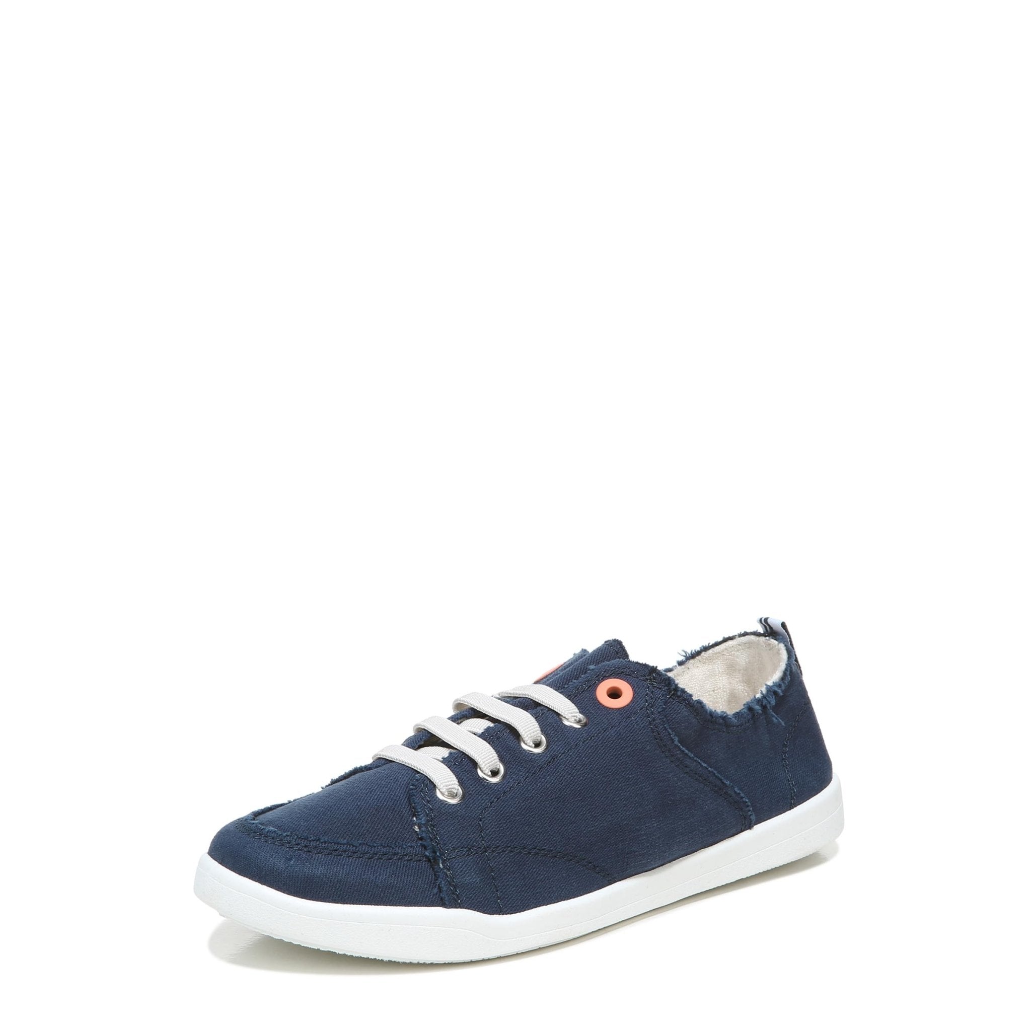 VIONIC Beach Pismo Lace - Up Sneaker - Women's Navy Canvas Shoe Deals Outlet