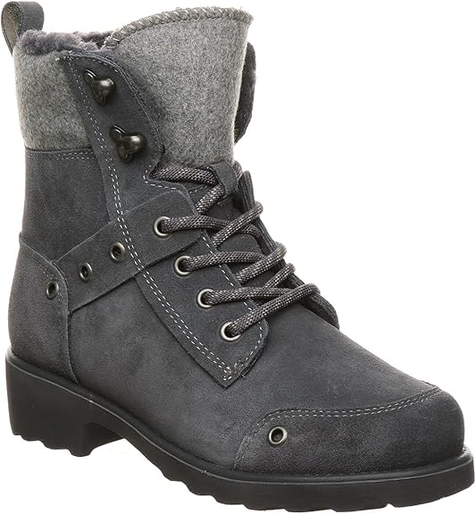 BEARPAW Alicia Charcoal 7 M 889918529311 Shoe Deals Outlet