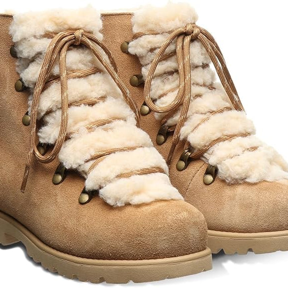 BEARPAW Alisa Black / Black 9 M 889918843318 Shoe Deals Outlet