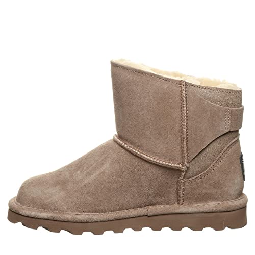 BEARPAW Betty Boots - Women's Taupe Caviar Shoe Deals Outlet
