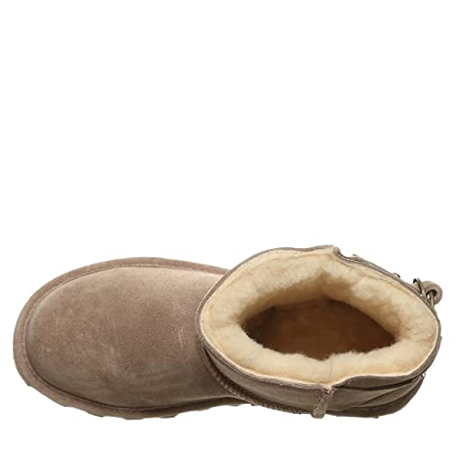 BEARPAW Betty Boots - Women's Taupe Caviar Shoe Deals Outlet