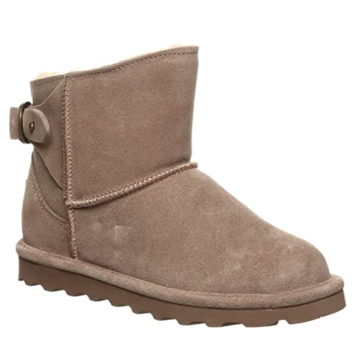 BEARPAW Betty Boots - Women's Taupe Caviar Shoe Deals Outlet