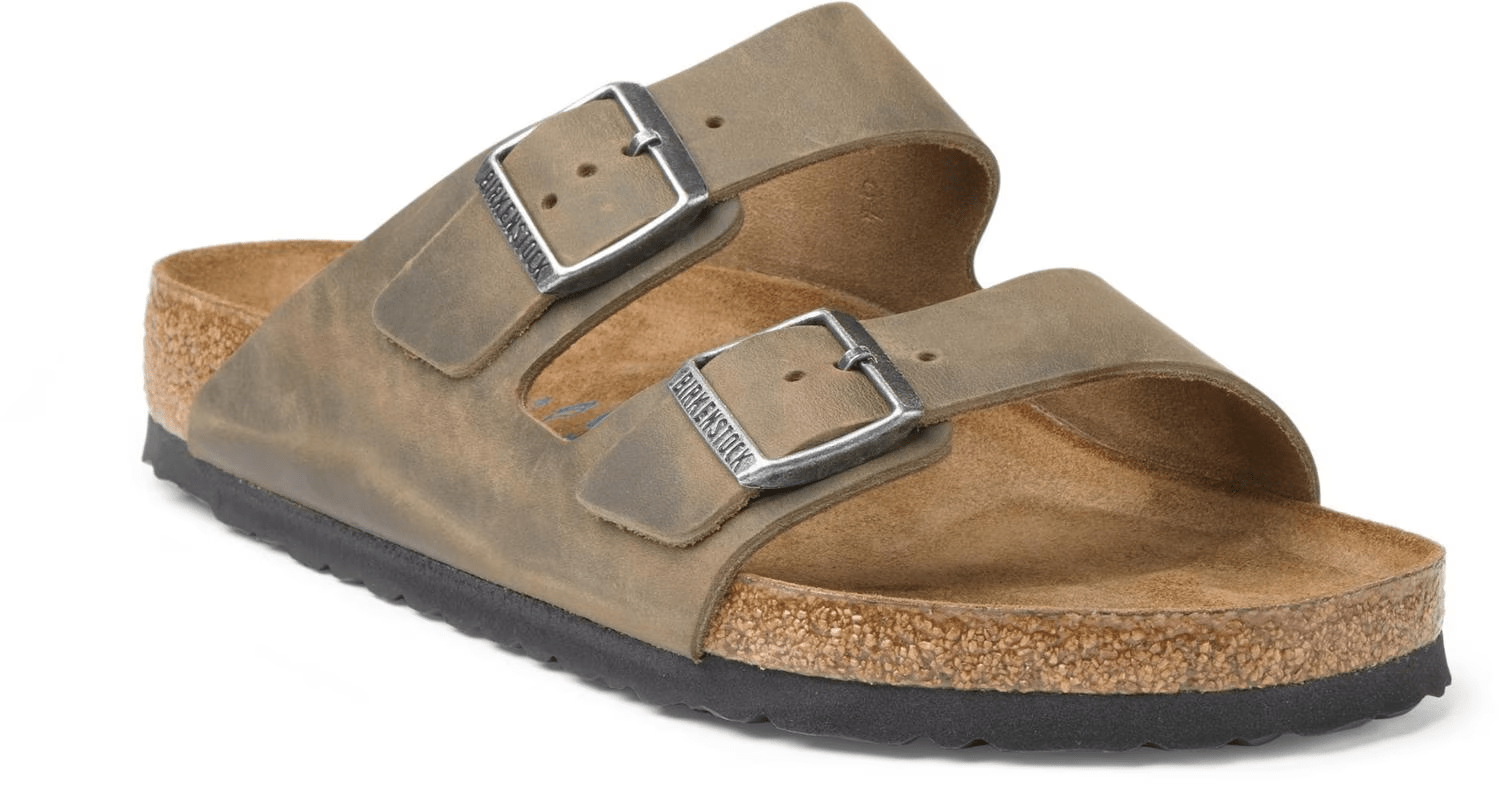 Birkenstock Arizona Soft Footbed Faded Khaki Men's 7 - 7.5 / Women's 9 - 9.5 M 887759622956 Shoe Deals Outlet