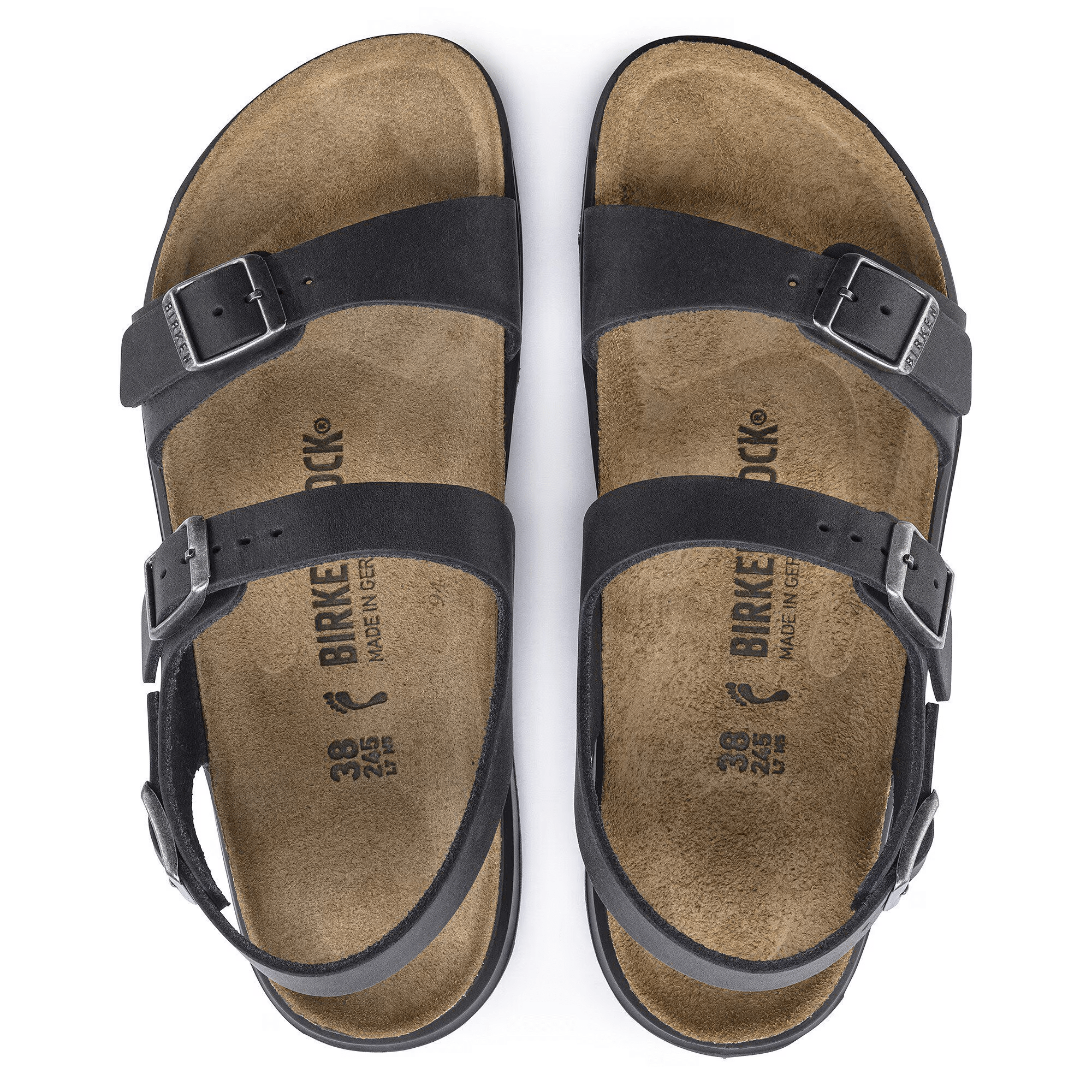 Birkenstock Sonora Black 9 - 9.5 M 822698716496 Shoe Deals Outlet
