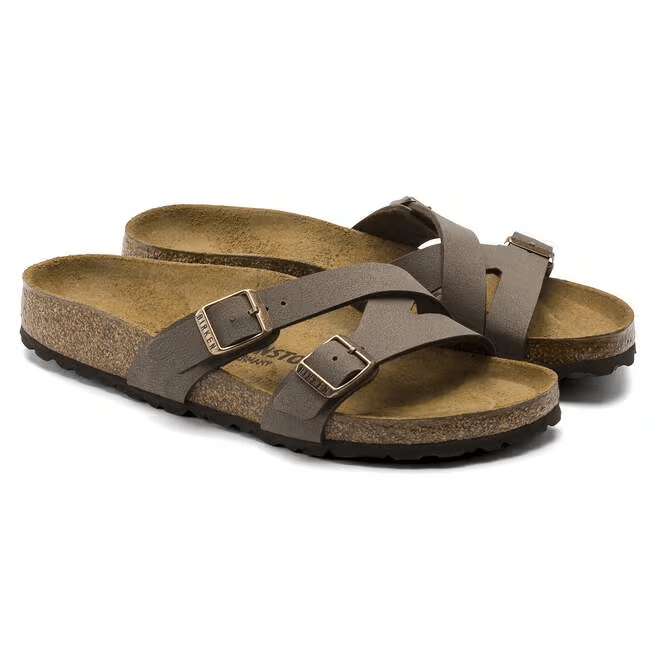 Birkenstock Yao Balance Birko - Flor Mocha 9 - 9.5 M 822698056547 Shoe Deals Outlet