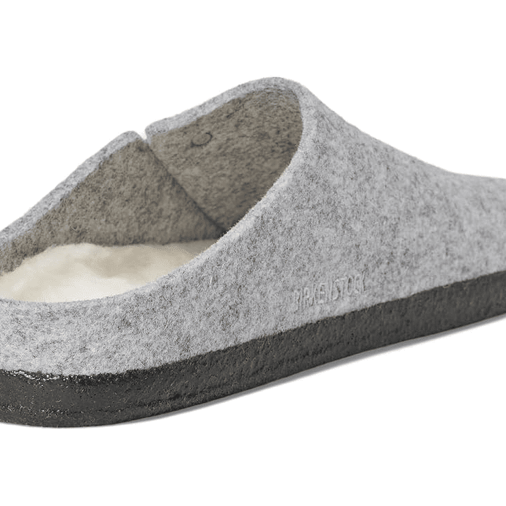 Birkenstock Zermatt Shearling Light Gray / Natural Wool / Shearling 7 - 7.5 M 802436664692 Shoe Deals Outlet