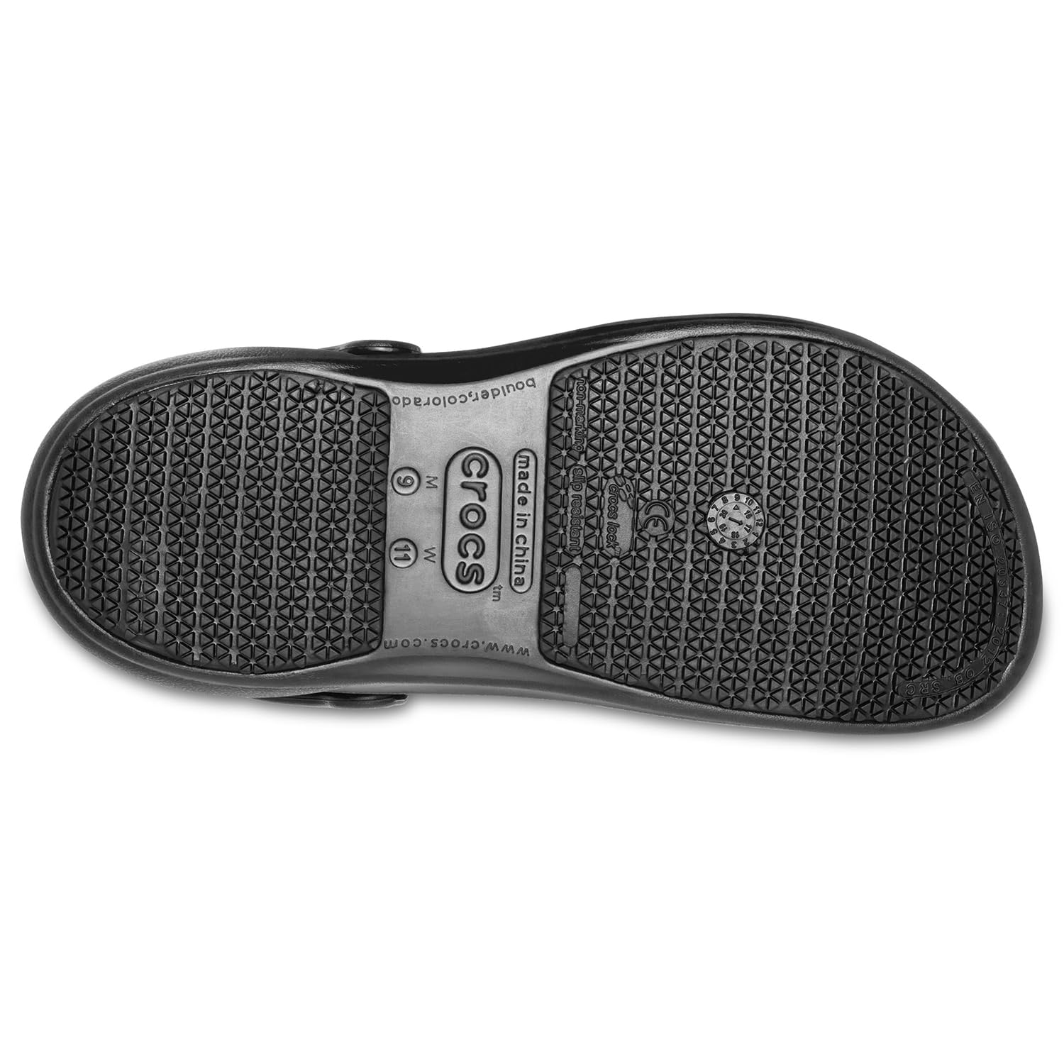 Crocs Bistro Clog - Men's Black Shoe Deals Outlet