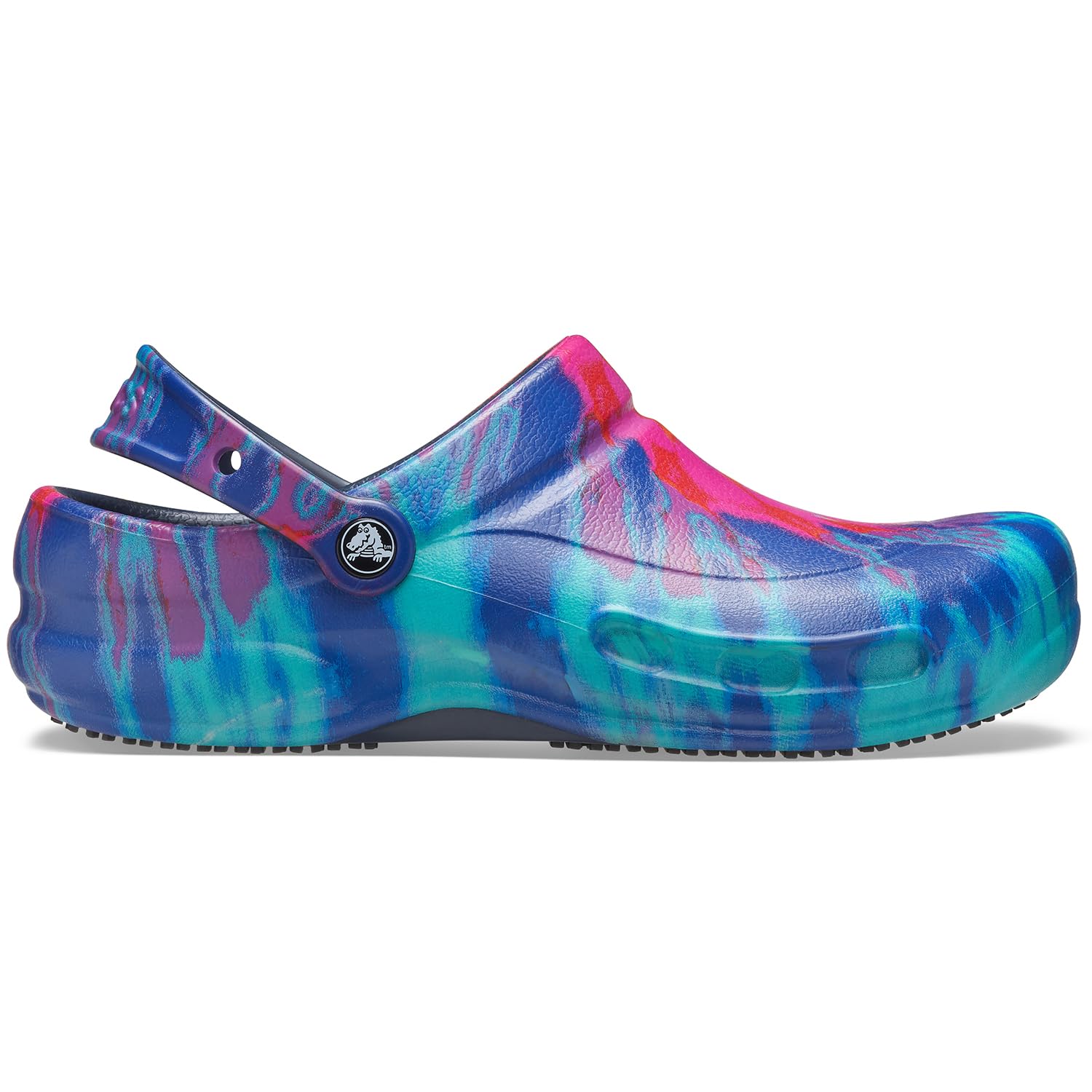 Crocs Bistro Clog - Unisex Tie Dye/Navy Shoe Deals Outlet