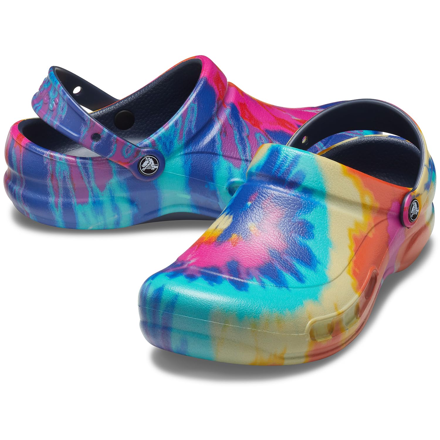 Crocs Bistro Clog - Unisex Tie Dye/Navy Shoe Deals Outlet