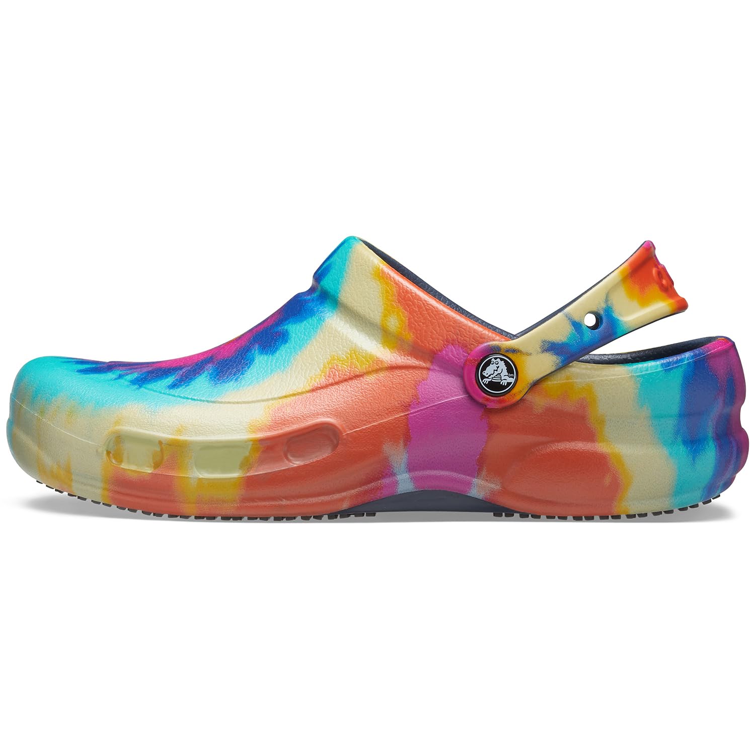 Crocs Bistro Clog - Unisex Tie Dye/Navy Shoe Deals Outlet