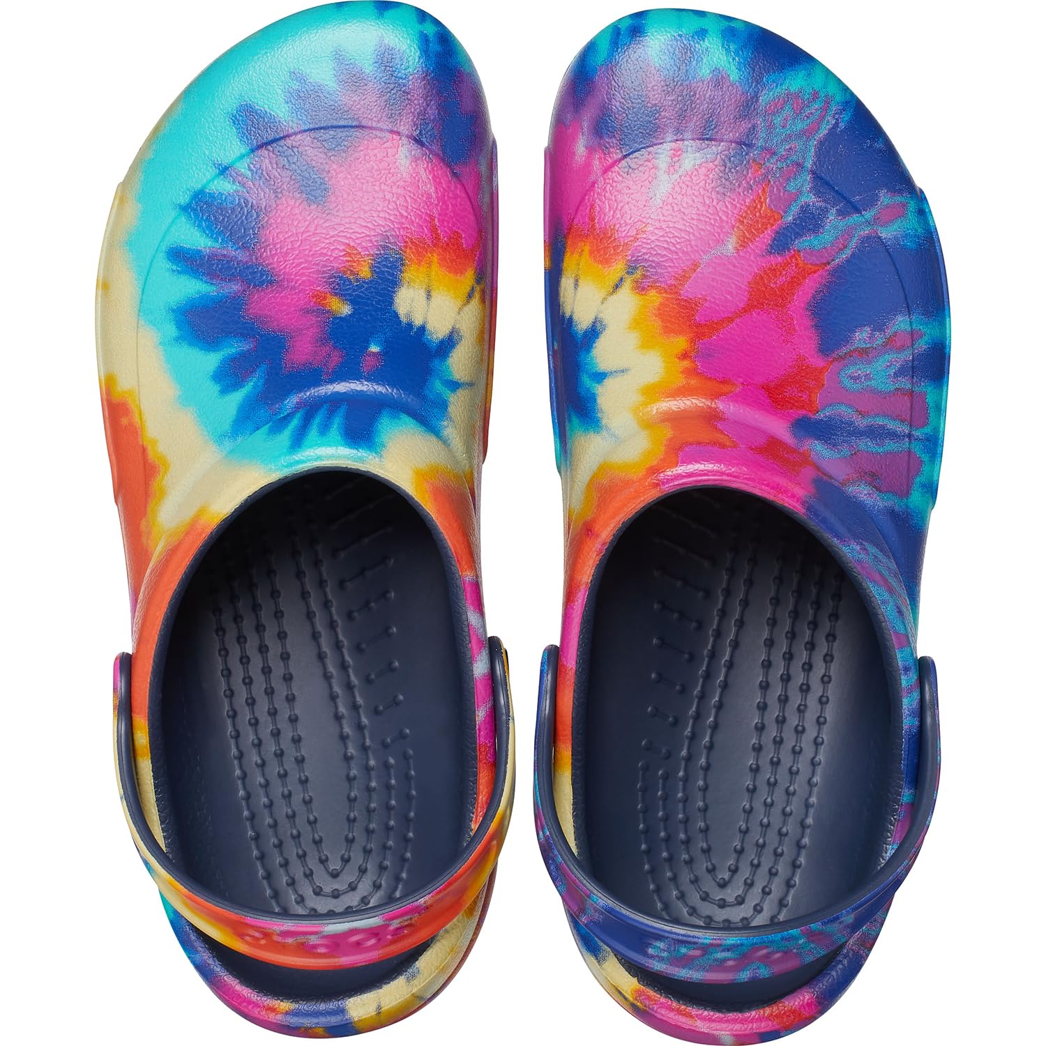 Crocs Bistro Clog - Unisex Tie Dye/Navy Shoe Deals Outlet