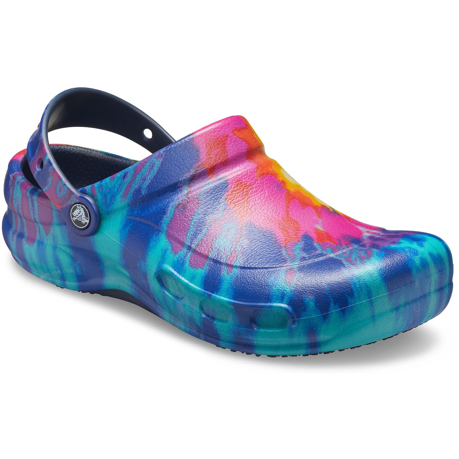 Crocs Bistro Clog - Unisex Tie Dye/Navy Shoe Deals Outlet