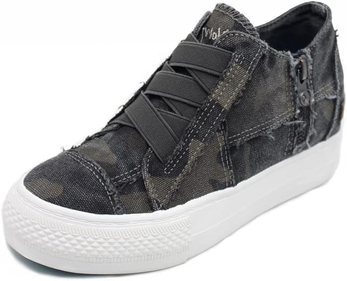 Blowfish Malibu Mamba Black Canvas 6.5 M 193529047691 Shoe Deals Outlet