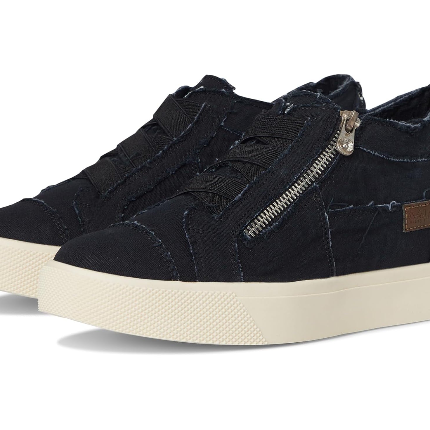 Blowfish Malibu Mamba Black Canvas 6.5 M 193529047691 Shoe Deals Outlet