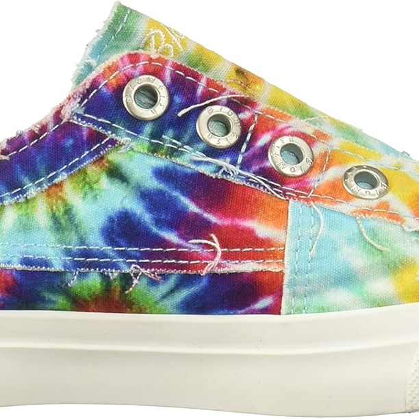 Blowfish Malibu Play Rainbow Tie Dye 9.5 M 193529046816 Shoe Deals Outlet