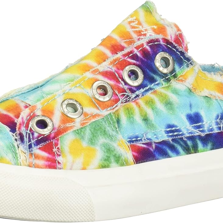 Blowfish Malibu Play Rainbow Tie Dye 9.5 M 193529046816 Shoe Deals Outlet
