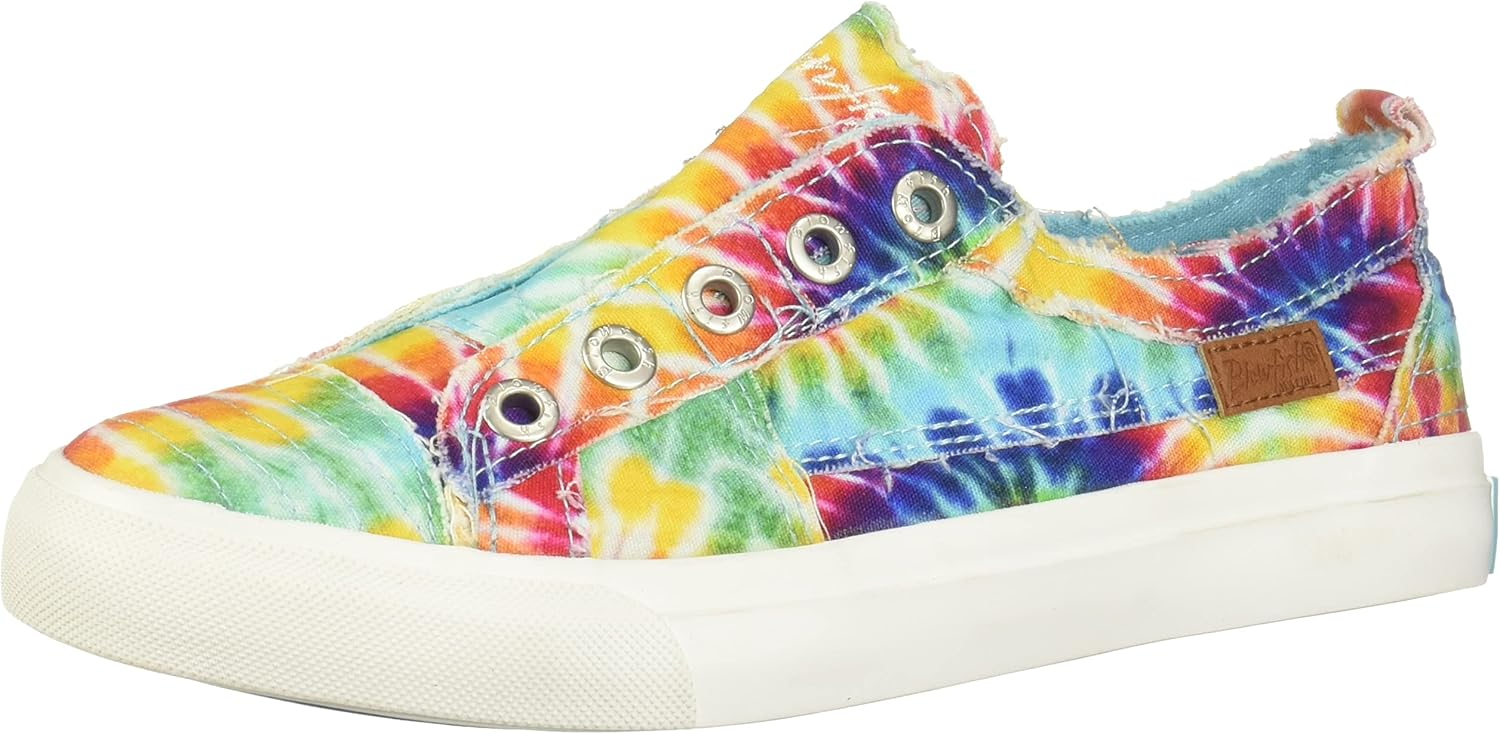 Blowfish Malibu Play Rainbow Tie Dye 9.5 M 193529046816 Shoe Deals Outlet