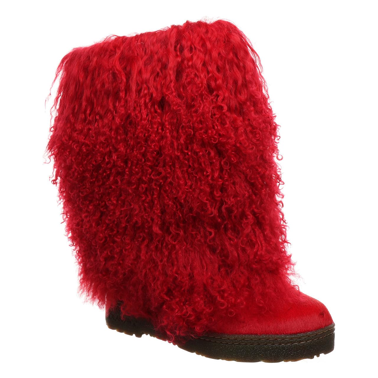 BEARPAW Boetis - Women's Red Shoe Deals Outlet