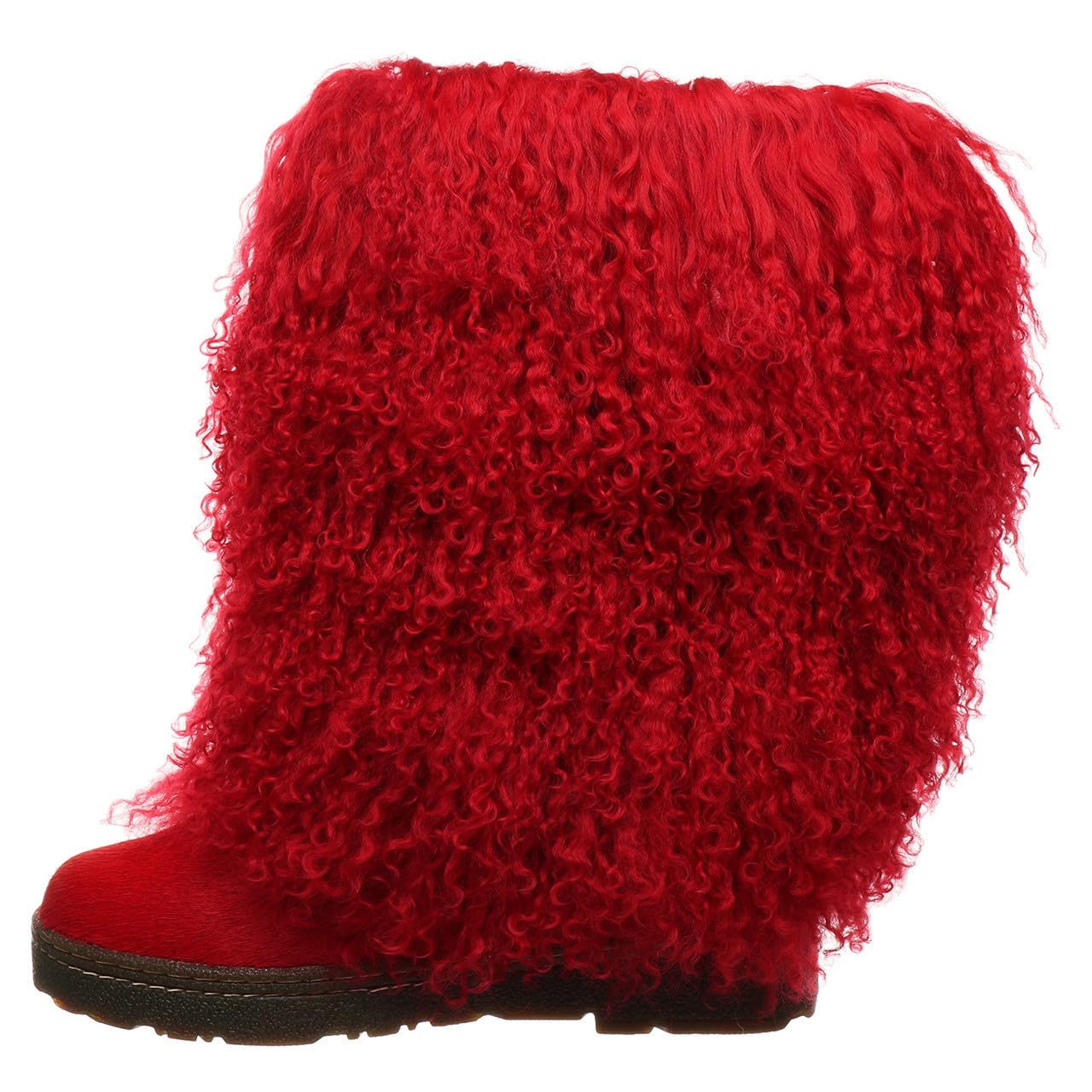 BEARPAW Boetis - Women's Red Shoe Deals Outlet