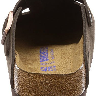 Birkenstock Boston Oiled Leather - Unisex Tobacco Brown Shoe Deals Outlet