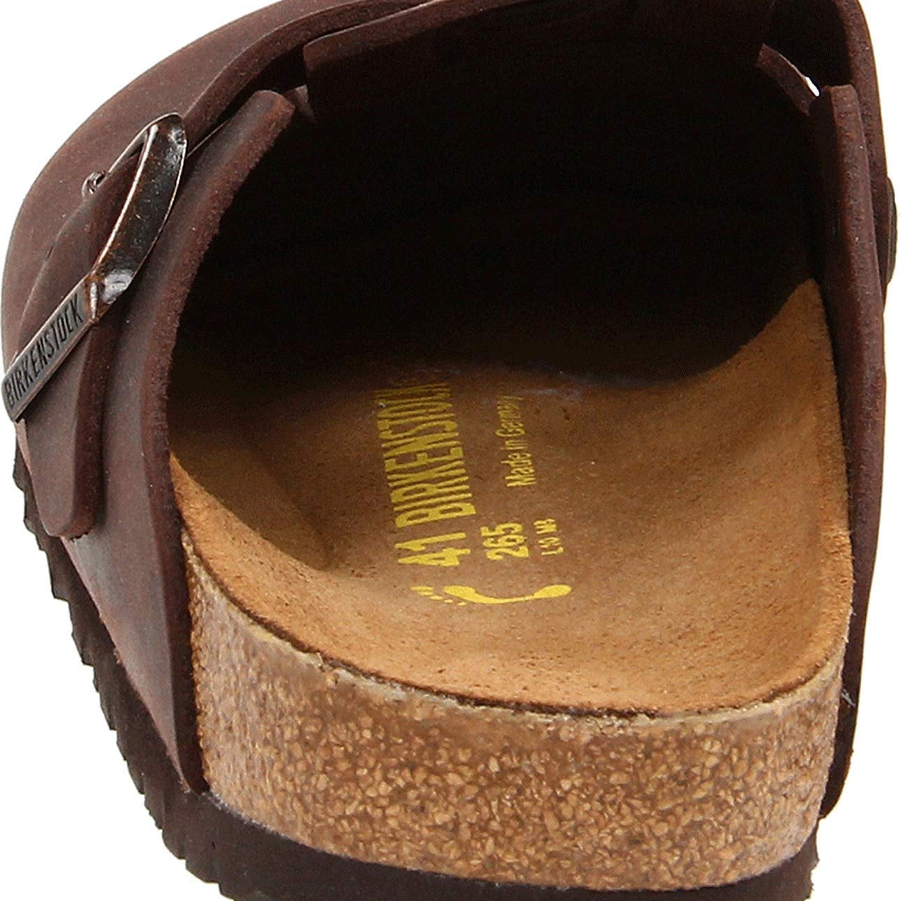 Birkenstock Boston Oiled Leather - Unisex Habana Oiled Leather Shoe Deals Outlet