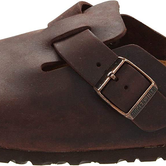 Birkenstock Boston Oiled Leather - Unisex Habana Oiled Leather Shoe Deals Outlet