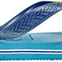 Havaianas Brazil Logo Flip Flops - Unisex Nautical Blue Shoe Deals Outlet