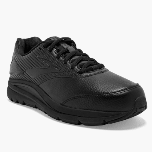 Brooks Addiction Walker 2 Black / Black 7 D 0190340569807 Shoe Deals Outlet