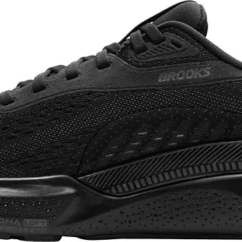 Brooks Adrenaline GTS 24 Black / Ebony 8 E 0195394531749 Shoe Deals Outlet