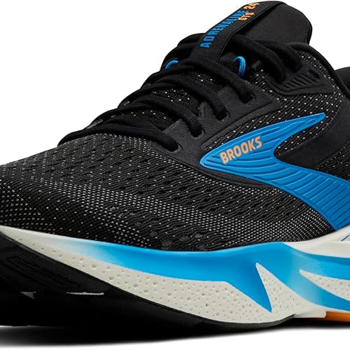 Brooks Adrenaline GTS 24 Black / Ebony / Cloissonne 7.5 D 195394663419 Shoe Deals Outlet