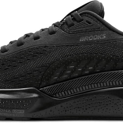 Brooks Adrenaline GTS 24 Navy Peony / Black / Acid Lime 8 D 195394663273 Shoe Deals Outlet