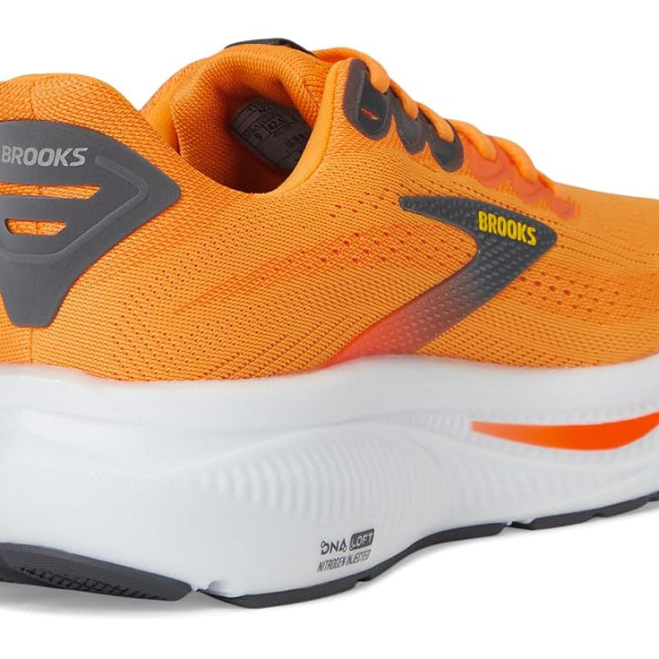 Brooks Ghost 17 Blazing Orange / Yellow / Ebony 10.5 D 195394699050 Shoe Deals Outlet
