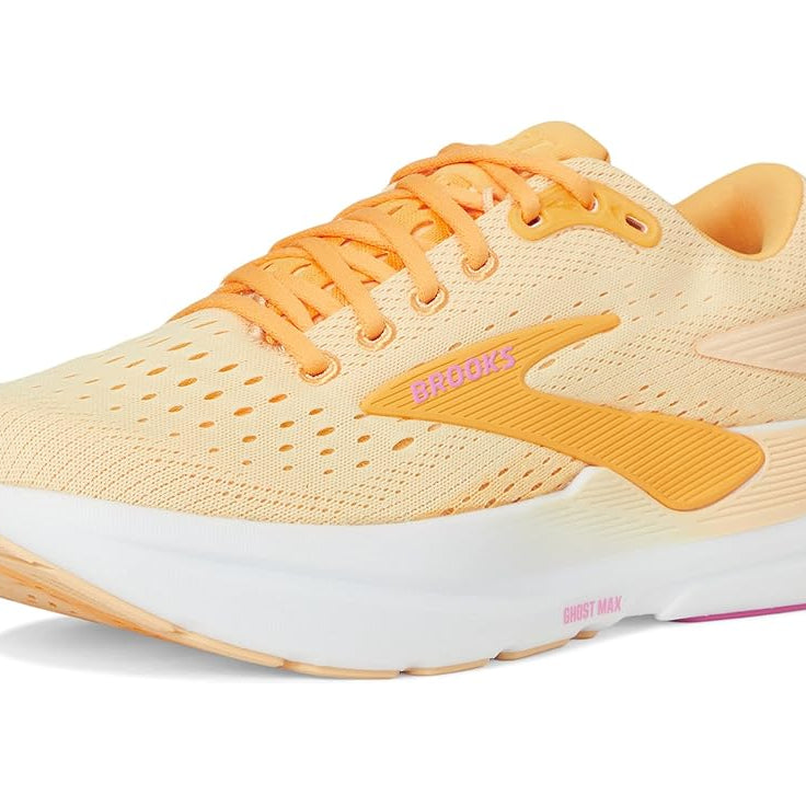 Brooks Ghost Max 3 Apricot / Apricot / Super Pink 7.5 B 195394698398 Shoe Deals Outlet