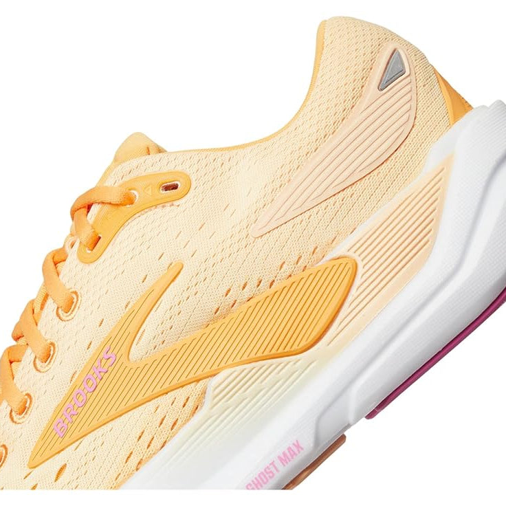 Brooks Ghost Max 3 Apricot / Apricot / Super Pink 7.5 B 195394698398 Shoe Deals Outlet
