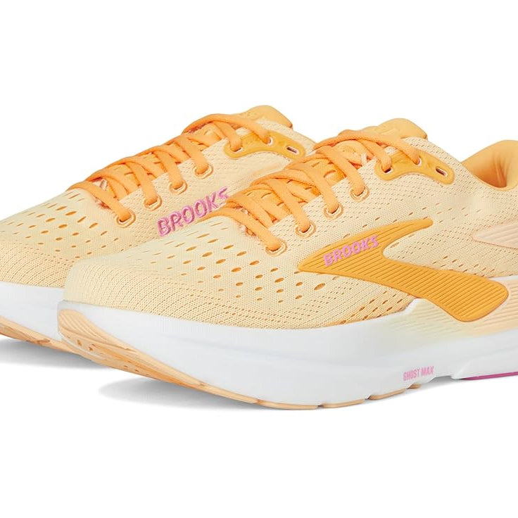 Brooks Ghost Max 3 Apricot / Apricot / Super Pink 9 B 195394698428 Shoe Deals Outlet