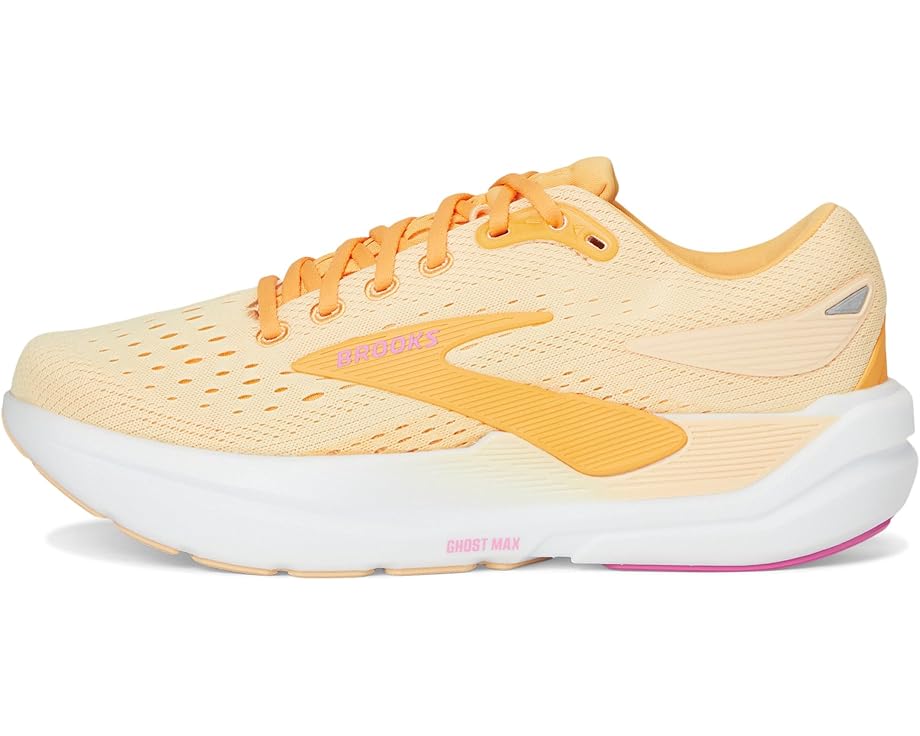 Brooks Ghost Max 3 Apricot / Apricot / Super Pink 9.5 B 195394698435 Shoe Deals Outlet