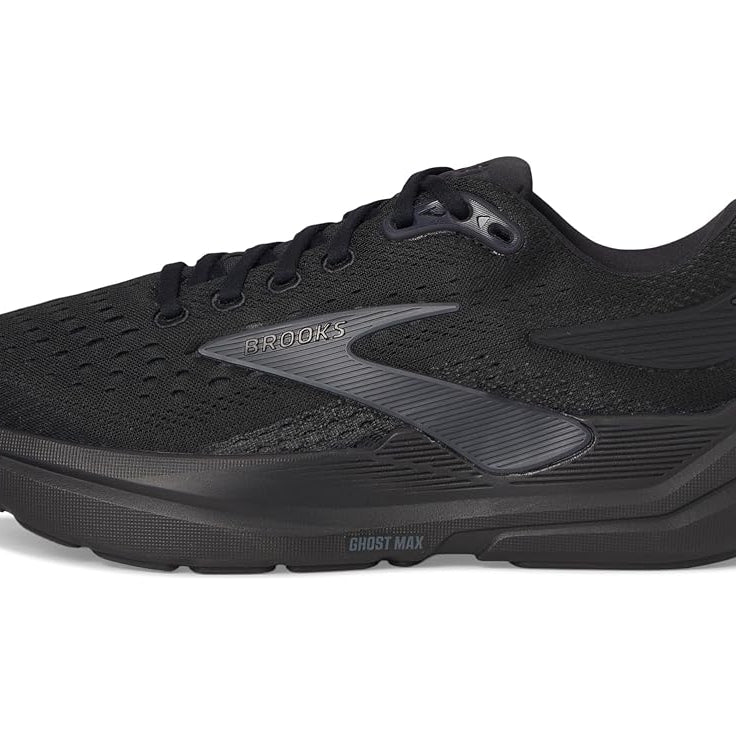 Brooks Ghost Max 3 Black / Black / Ebony 10.5 W (2E) 195394691207 Shoe Deals Outlet