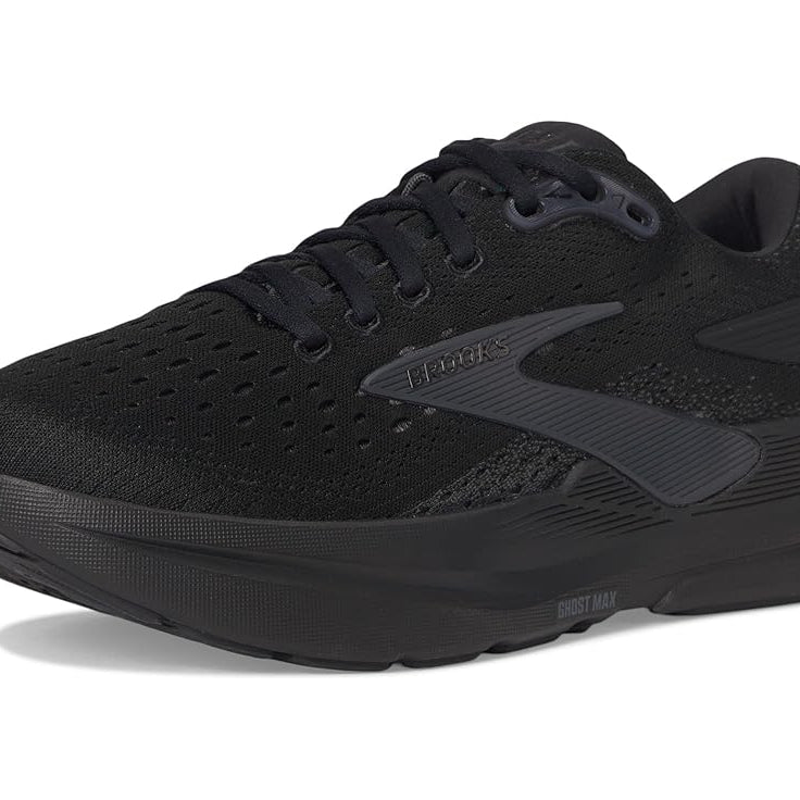 Brooks Ghost Max 3 Black / Black / Ebony 9 B 195394697469 Shoe Deals Outlet