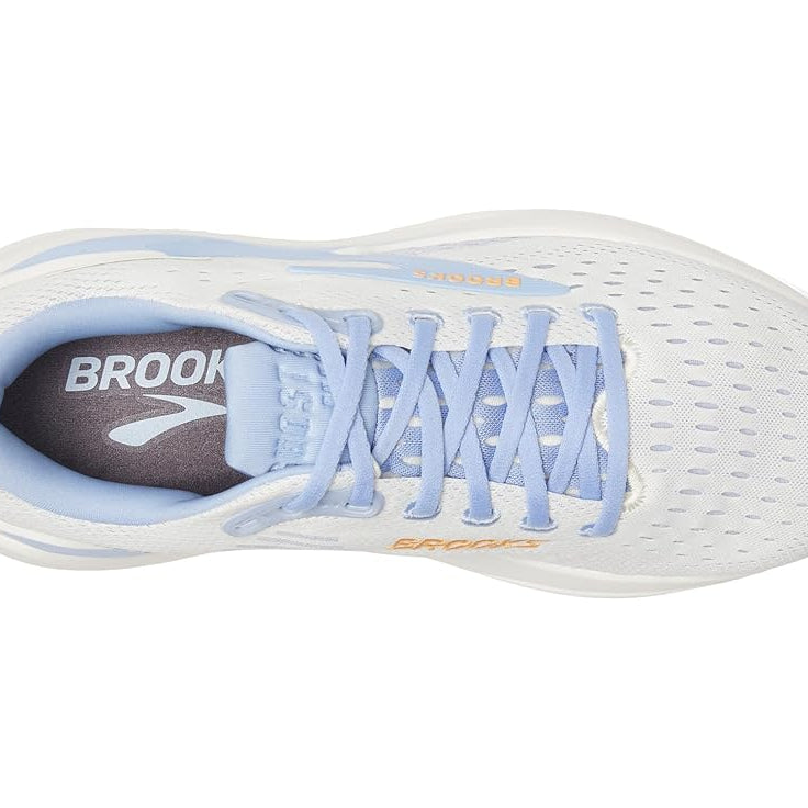 Brooks Ghost Max 3 Coconut / Blue Heron / Orange 10.5 B 195394698299 Shoe Deals Outlet