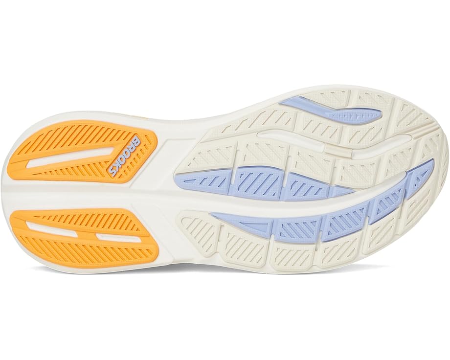 Brooks Ghost Max 3 Coconut / Blue Heron / Orange 10.5 B 195394698299 Shoe Deals Outlet