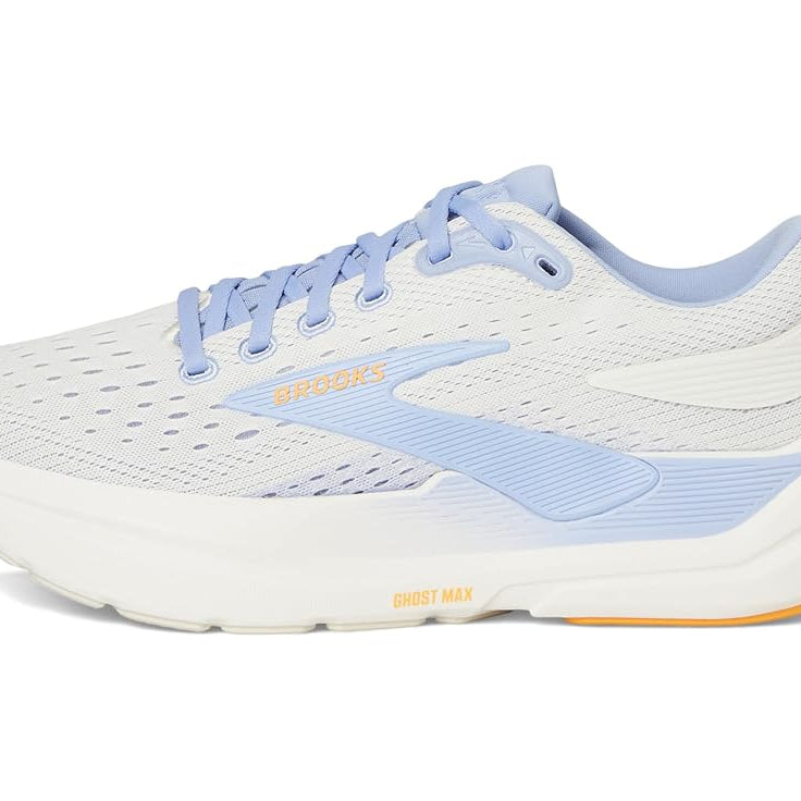 Brooks Ghost Max 3 Coconut / Blue Heron / Orange 10.5 B 195394698299 Shoe Deals Outlet