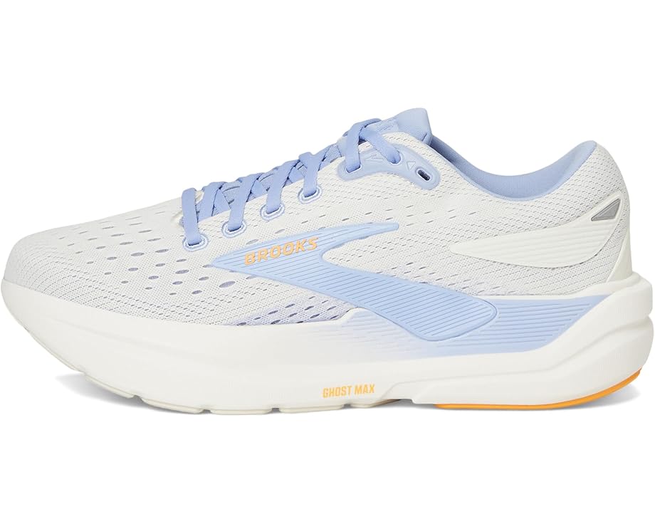 Brooks Ghost Max 3 Coconut / Blue Heron / Orange 10.5 B 195394698299 Shoe Deals Outlet