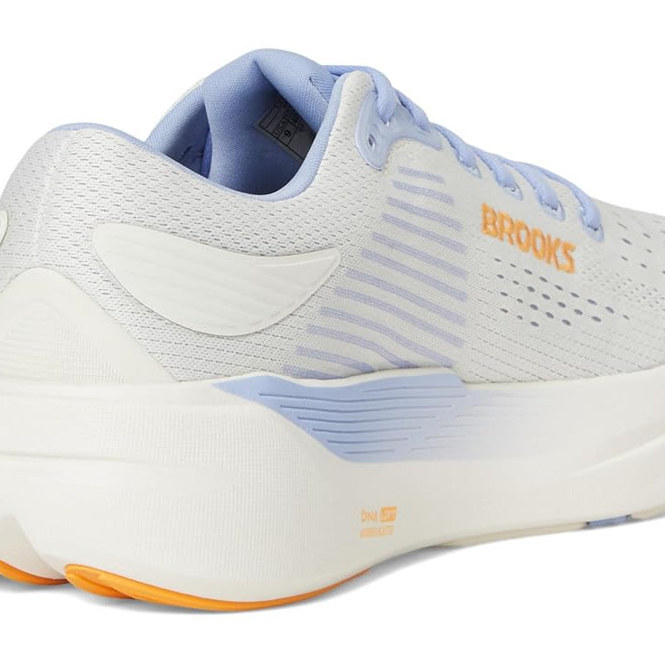 Brooks Ghost Max 3 Coconut / Blue Heron / Orange 10.5 B 195394698299 Shoe Deals Outlet