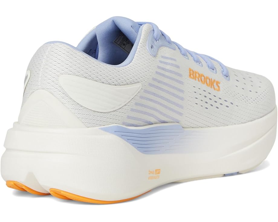 Brooks Ghost Max 3 Coconut / Blue Heron / Orange 10.5 B 195394698299 Shoe Deals Outlet