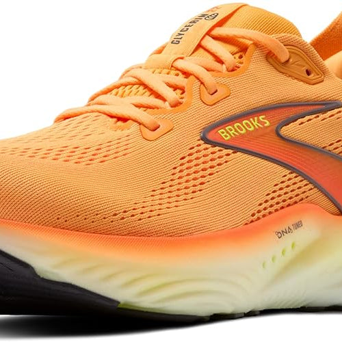 Brooks Glycerin 22 Orange / Nightlife / White 10 D 195394676402 Shoe Deals Outlet