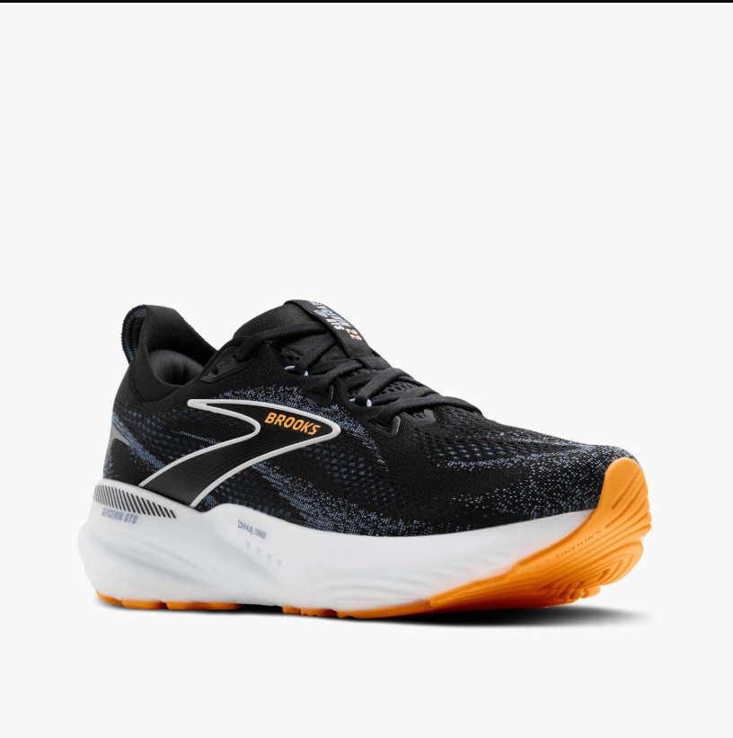 Brooks Glycerin 22 Orange / Nightlife / White 9 D 195394678291 Shoe Deals Outlet