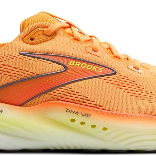 Brooks Glycerin 22 Orange / Nightlife / White 9 D 195394678291 Shoe Deals Outlet