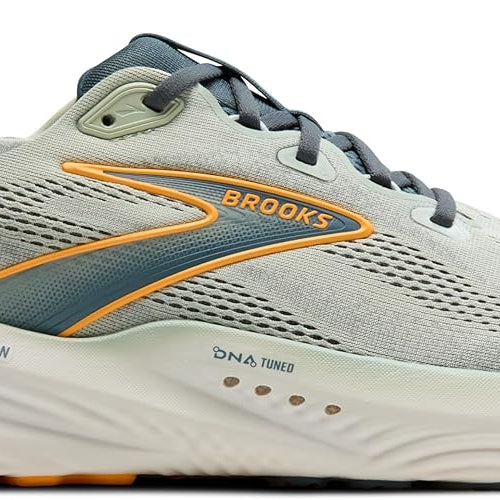 Brooks Glycerin 22 Smoke / Stormy / Orange 11 D 195394675979 Shoe Deals Outlet