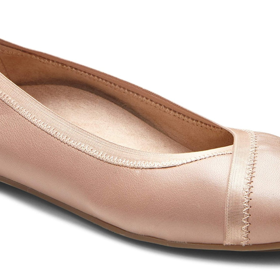 VIONIC Caroll Ballet Flat - Women's Tan Shoe Deals Outlet